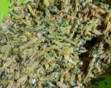 A picture of step 3 of Karhi pakora.