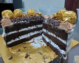 Foto langkah ke 4 dari resep Brownies Cokelat Kukus.