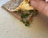 Foto del paso 4 de la receta: Quesadillas con trigo sarraceno de roquefort y hierbas aromáticas
