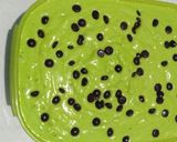 Foto langkah ke 8 dari resep Ice Cream Alpukat Choco Chip lembut.
