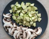 Une image de l'étape 4 de Galette de courgette.