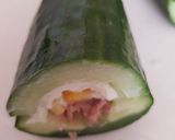 A picture of step 6 of Stuffed Cucumber Sandwiches 🤗.