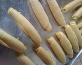 Foto langkah ke 5 dari resep BAKPIA renyah isi coklat.