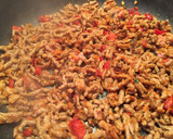 Foto del paso 2 de la receta: Espaguetis de verduras con carne a la barbacoa