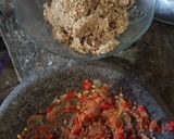 Foto langkah ke 2 dari resep Sate Tempe Sayur Bumbu Kacang.