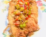 Ikan kakap merah crispy sambal belimbing langkah memasak 8 foto
