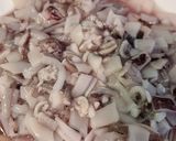 Foto del paso 3 de la receta: Arroz con Almejas, Langostinos y Calamares