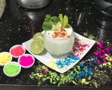 A picture of step 4 of Bangla’r Doi aar Lebu’r Ghol or Plain Yoghurt Lassi- Bong Style.