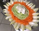 Une image de l'étape 9 de Salade tricolore aux œufs.