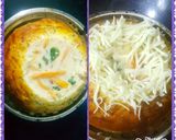क्रीमी व्हेजी बेक्ड सूप इन ब्रेड बाऊल (creamy veggie baked soup in bread bowl recipe in marathi) रेसिपी स्टेप 8 फोटो 