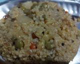 A picture of step 1 of Bisibele millets.