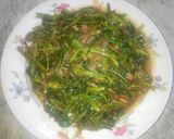 Foto langkah ke 2 dari resep Tumis Kangkung Dg Tauco n Kecap Ikan.