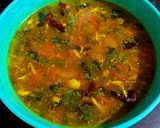 A picture of step 4 of Tomato Rasam.