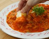 Foto langkah ke 10 dari resep Ayam Saus Singapore Devina Hermawan.
