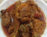 A picture of step 6 of Chicken kosha.