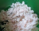 Foto langkah ke 4 dari resep Rap orap tongkolla gedheng (urap jantung pisang) khas Sumenep.