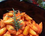 Foto langkah ke 4 dari resep Kulit Pangsit Gulung Bumbu Tabur.