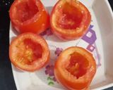 A picture of step 2 of Healthy Savory Tomato Cups.