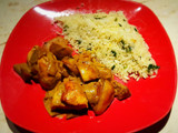 Almás csirkemell fahéjjal curryvel