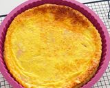 Une image de l'étape 3 de Quiche lorraine sans pâte.