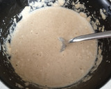 Foto del paso 1 de la receta: Pancakes con plátano caramelizado en el interior