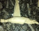 Foto del paso 12 de la receta: Medialunas con dulce de leche🥐