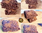 A picture of step 6 of Sizzler Fudge Brownie With Homemade Chocolate Sauce.