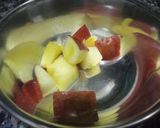 A picture of step 1 of Mix Fruit Chaat.