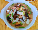 Foto langkah ke 4 dari resep Sop Bakso Jamur.