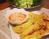 Hình bước làm 5 của món Bánh xèo
