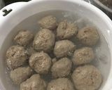Hình bước làm 5 của món Bò viên