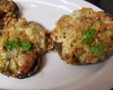 A picture of step 5 of My Italian Stuffed Portabello Mushrooms. 💙.