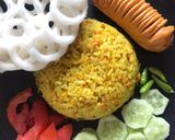 Foto langkah ke 3 dari resep Nasi Goreng Kuning.