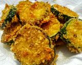A picture of step 8 of Fried Zucchini.