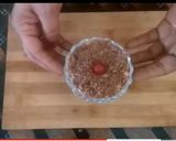 A picture of step 7 of Custard biscuit pudding.