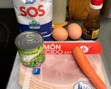 Foto del paso 1 de la receta: Arroz tres delicias 🥢🥡