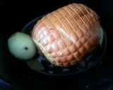 A picture of step 1 of H's Glazed Ham / Gammon.