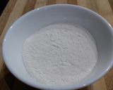A picture of step 2 of Oots cheese pancake with peanut garlic dip.