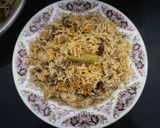 A picture of step 13 of Yakhni polao restaurant style 😋😋.