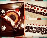 A picture of step 9 of ☆Black Forest Yule Log☆ Christmas Dessert☆.