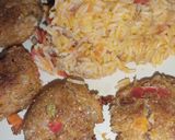 Foto del paso 5 de la receta: Albondiguitas veganas de burgol con arroz