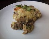A picture of step 4 of Duck confit parmentier.