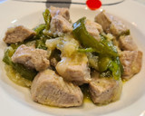 Foto del paso 4 de la receta: Solomillo de cerdo encebollados con pimiento italiano
