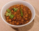 A picture of step 14 of Chana Masala 🥰🍲🏡.