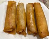 A picture of step 3 of Cheesy Chicken Lumpiang Shanghai.