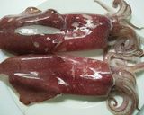 Hình bước làm 1 của món Mực tẩm bột chiên