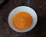 Foto del paso 4 de la receta: Coliflor rebozada con salchichas y mojo de pimiento