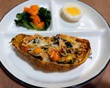 Foto langkah ke 5 dari resep Stuffed Sweet Potato - delicious diet breakfast.