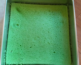 Foto langkah ke 5 dari resep Brownies Pandan Kukus 😘 re-cook resep JE debloom 👍.