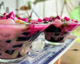 68. Es campur Naga merah - Step 3